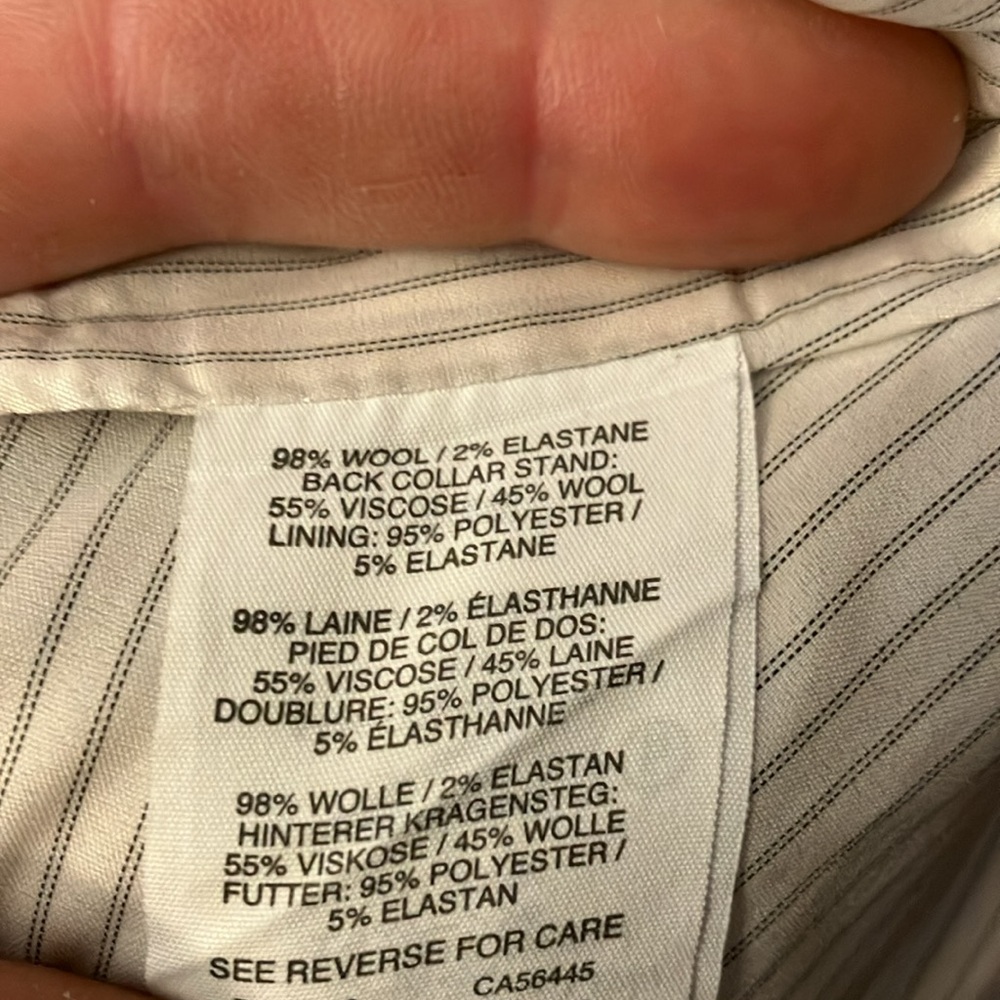 J Crew Wool Flannel Regent Blazer - Picture 5 of 7
